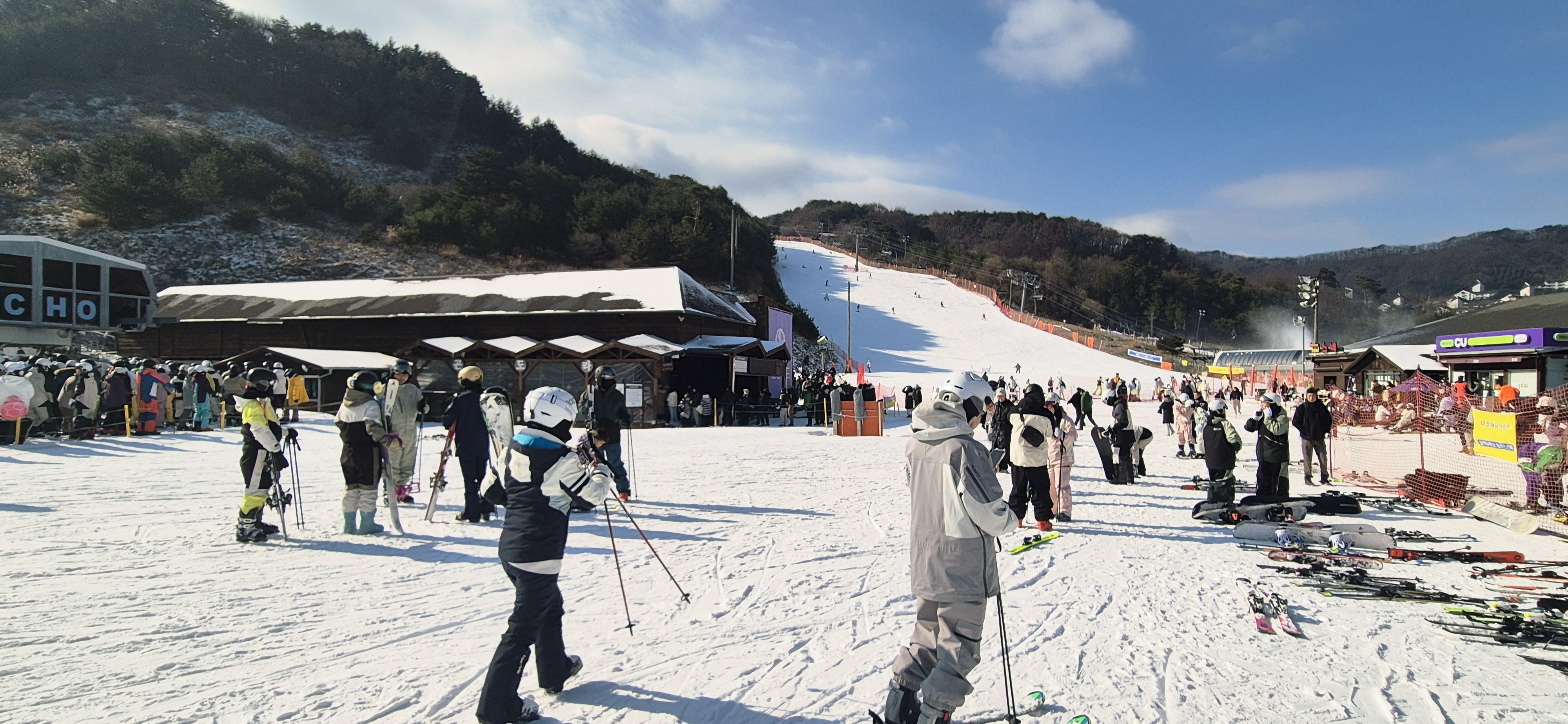 덕유산곤도라 눈꽃당일