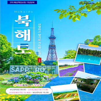 캔디투어 [부산출발] 일본 북해도 품격비에이 삿포로 3박4일 패키지