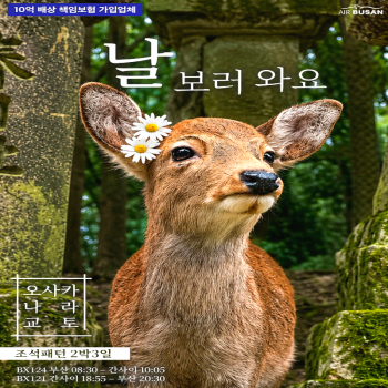 캔디투어[부산출발] 일본 오사카 베스트셀러 2박 3일 패키지 해외여행