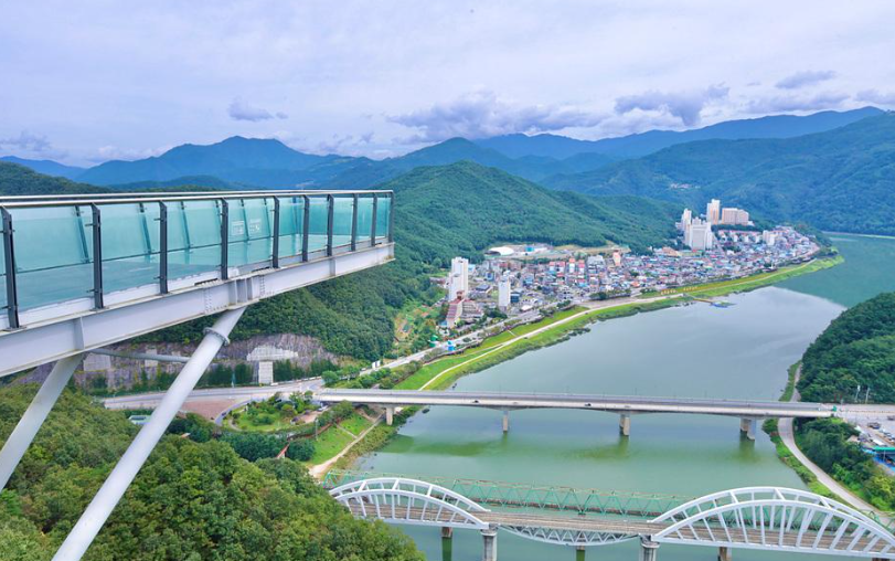 캔디여행사[부산출발]단양 시루섬+유람선+이끼터널 당일치기 버스투어 가볼만한곳 경남출발